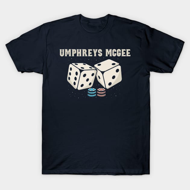 umphrey's mcgee Dicee T-Shirt by Hsamal Gibran